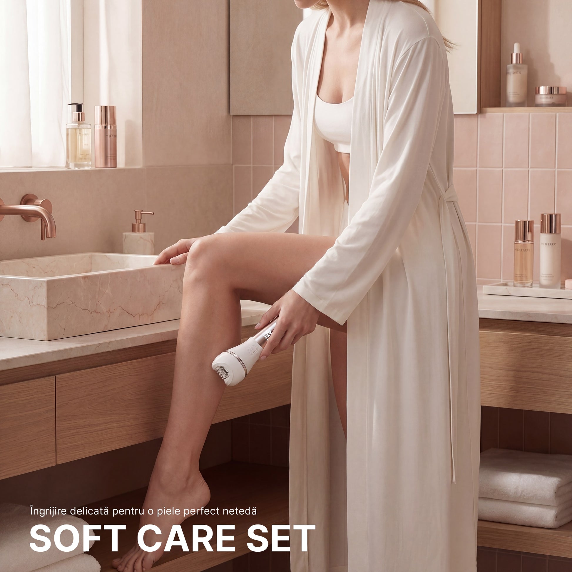 HOTTLE Epilator 4-în-1 Umed & Uscat