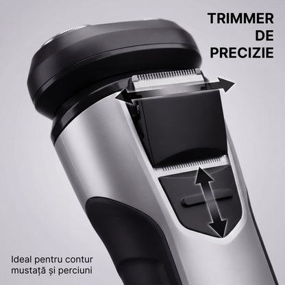 HOTTLE Shaver Capete 3D — Argintiu
