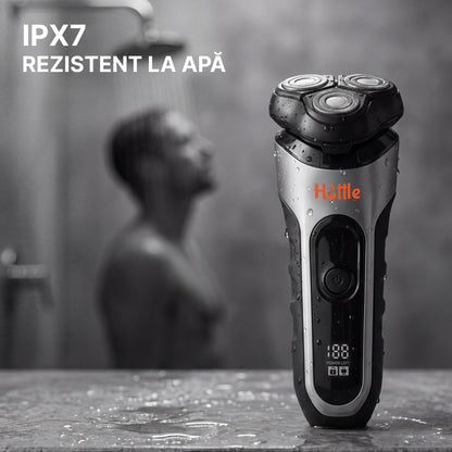 HOTTLE Shaver Capete 3D — Argintiu