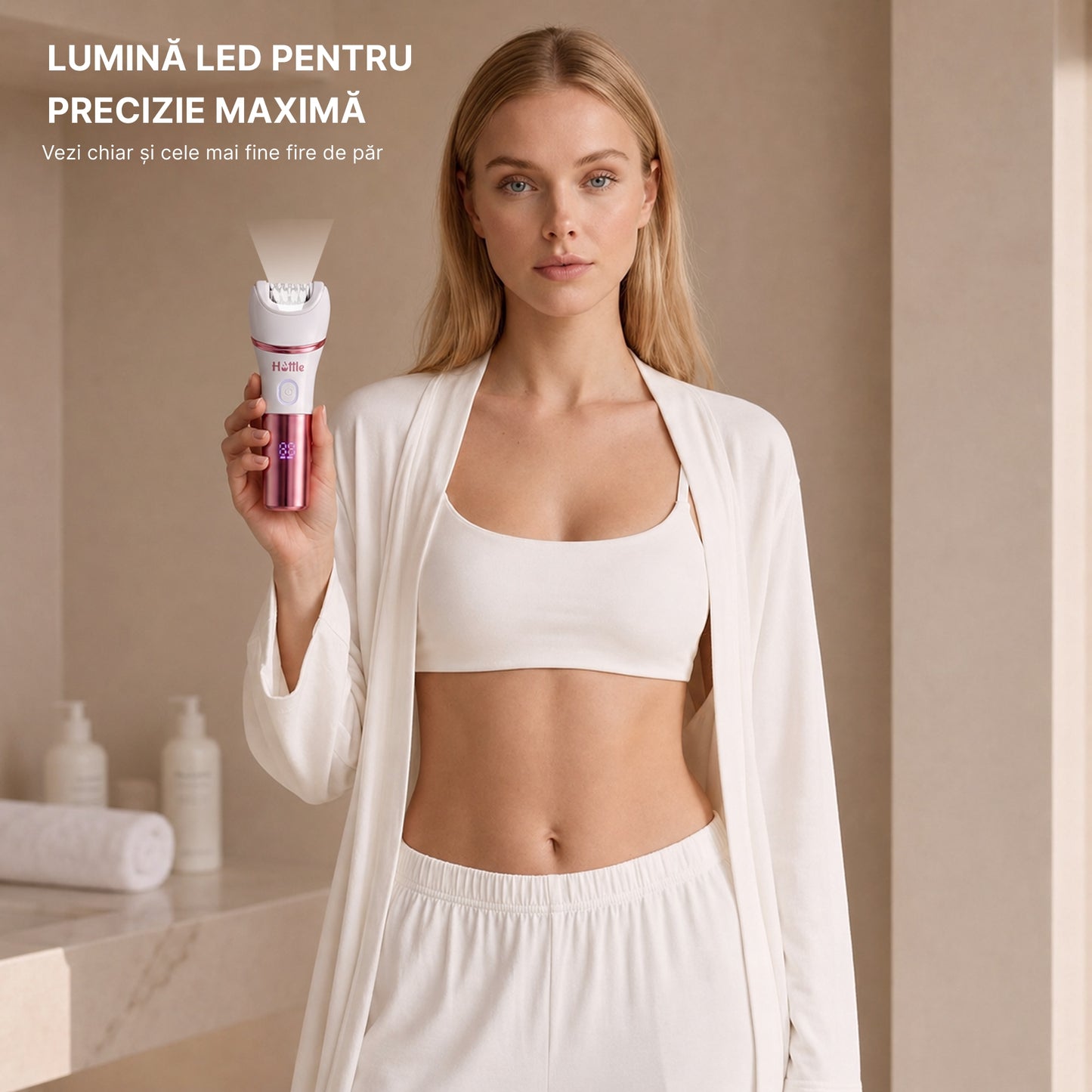 HOTTLE Epilator 4-în-1 Umed & Uscat