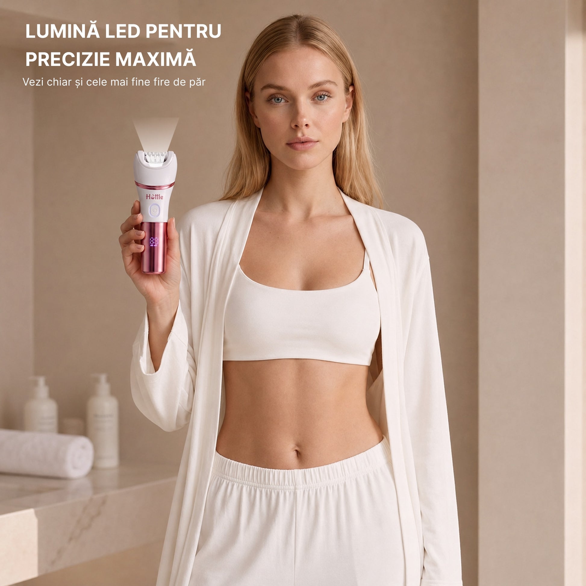 HOTTLE Epilator 4-în-1 Umed & Uscat