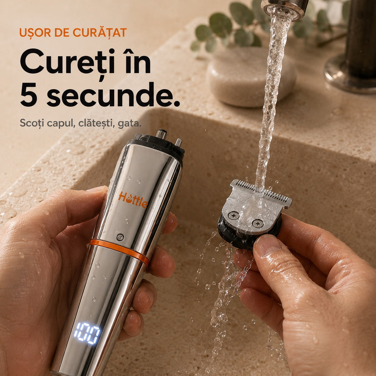 Trimmer V1 conturând barba