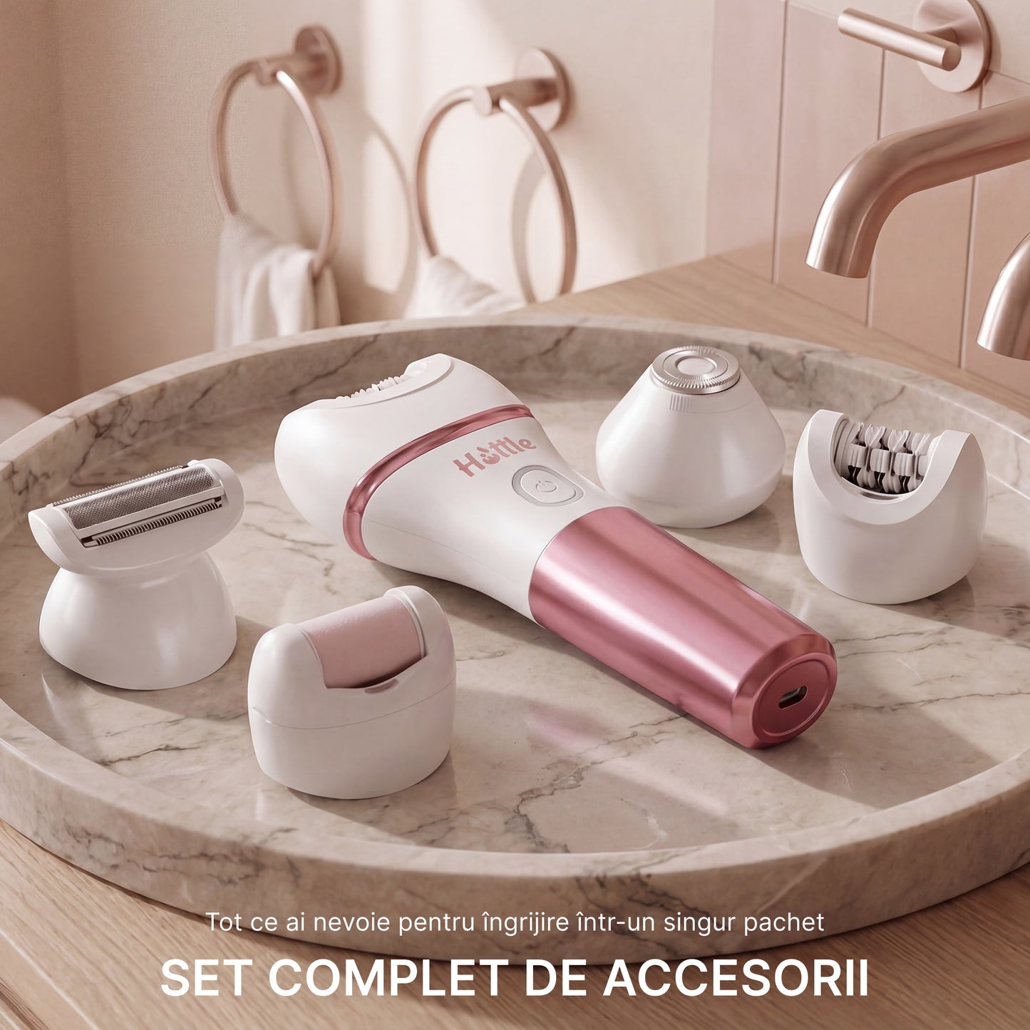 HOTTLE Epilator 4-în-1 Umed & Uscat