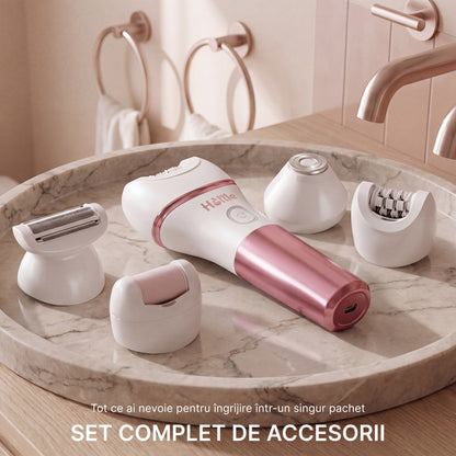 HOTTLE Epilator 4-în-1 Umed & Uscat