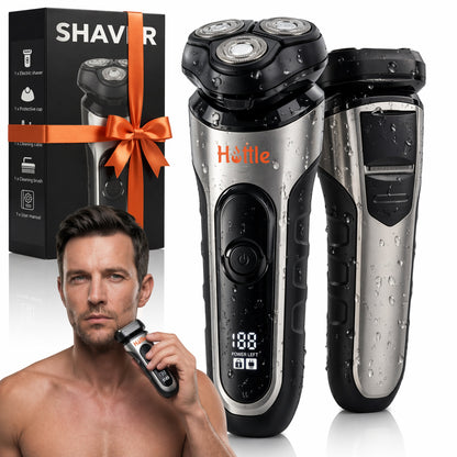 HOTTLE Shaver Capete 3D — Argintiu