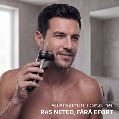 HOTTLE Shaver Capete 3D — Argintiu