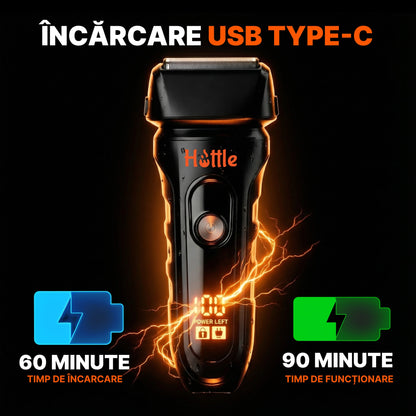 HOTTLE Shaver 9000 RPM — Negru