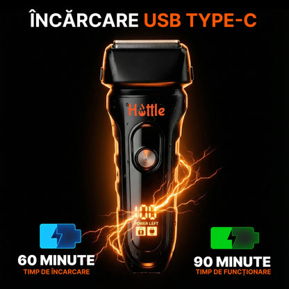 HOTTLE Shaver 9000 RPM — Argintiu