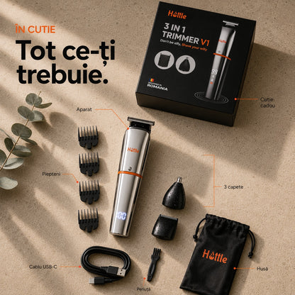HOTTLE Trimmer V1 Profesional 3-în-1