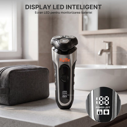 HOTTLE Shaver Capete 3D — Argintiu
